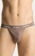 Majtki męskie - Slipy męskie beżowe Jockstrap MP-1571, Kolor beżowy, Rozmiar XL, ATLANTIC - Intymna - miniaturka - grafika 1