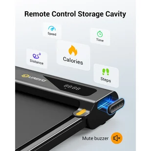 Bieżnia Urevo URTM022 spacewalk 1 lite, maks. prędkość 1-6km/h, maks. obciążenie 120kg, zdalne sterowanie - Bieżnie - miniaturka - grafika 4