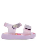 Buty dla dziewczynek - Melissa Sandały Mini Melissa Jump Print Bb 33663 Fioletowy - miniaturka - grafika 1