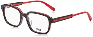 FILA VFI303 okulary, czarny top + siatka, 51 dla mężczyzn, czarny na górze + czerwony, czarny u góry + czerwony - Koszulki męskie - miniaturka - grafika 1