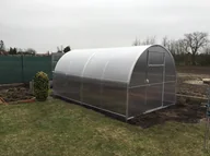 Szklarnie ogrodowe - szklarnia GLORIA 6x2,58m łuk, poliwęglan - miniaturka - grafika 1
