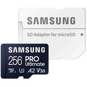 Karty pamięci - Karta pamięci Samsung Micro SDXC PRO Ultimate 256GB UHS-I U3 (200R/130W) + SD adaptér (MB-MY256SA/WW) - miniaturka - grafika 1