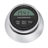 Minutniki - Zassenhaus Timer elektroniczny Speed srebrny, 3x7 cm - miniaturka - grafika 1