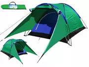 Namioty - Namiot turystyczny IGLO 6-osobowy Zielony - miniaturka - grafika 1