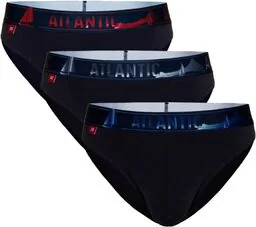 Slipy męskie Atlantic 3MP-139 Sport 3-pak granatowe - Majtki męskie - miniaturka - grafika 1