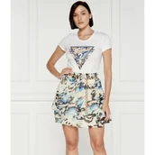 Koszulki i topy damskie - GUESS T-shirt SS CN LEO | Regular Fit - miniaturka - grafika 1