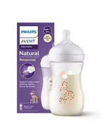 Butelki dla niemowląt - Avent Philips Butelka Natural Response 260ml Żyrafka - miniaturka - grafika 1