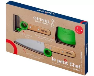 Zestaw Opinel Le Petit Chef nóż + obieraczka 002577 - Obieraczki - miniaturka - grafika 1