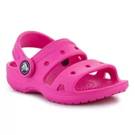 Buty dla dziewczynek - Sandały Crocs Classic Jr 207537-6UB różowe - miniaturka - grafika 1