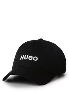 HUGO - Męska czapka z daszkiem, czarny - Czapki i chusty sportowe męskie - miniaturka - grafika 1