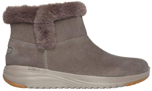 Skechers Damskie botki Go Stellar Cozy Step, Brązowy, 41 EU