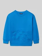 Swetry dla chłopców - Bluza z prążkowanymi wykończeniami - miniaturka - grafika 1