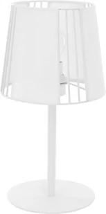 TK Lighting Lampa stołowa Carmen White 5165 nowoczesna oprawa w kolorze białym 5165 - Lampy stojące - miniaturka - grafika 1