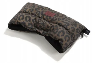 La Millou mufka do wózka ocieplacz dłoni ortaliom / Leopard Choco - Akcesoria do wózków - miniaturka - grafika 1