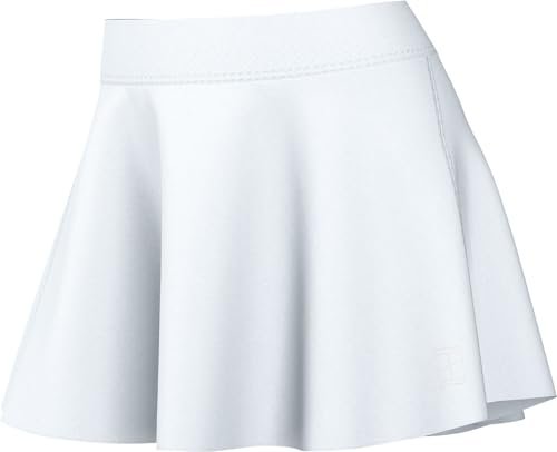 Nike Damska sukienka W Nkct Df Advtg Ace SKT Hr Reg, biała/biała, L