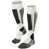 Skarpety termoaktywne - Falke SK2 Wool, skarpety narciarskie, damskie, off-white - miniaturka - grafika 1