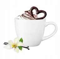 Filiżanki - FILIŻANKA CERAMICZNA BIAŁA Z UCHEM 250 ML DO KAWY HERBATY CAPPUCCINO 1SZT - miniaturka - grafika 1