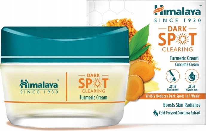 Himalaya Krem do twarzy usuwający ciemne plamy z kurkumą, 50 ml