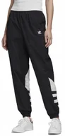 Dresy damskie - 40 SPODNIE ADIDAS LOGO TRACK FM2620 CZARNE SPORTOWE DRESY - miniaturka - grafika 1
