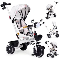 Rowerki trójkołowe - ROWEREK TRÓJKOŁOWY DLA DZIECI SPACERÓWKA OBRACANE SIEDZISKO PCHACZ DASZEK ECOTOYS - miniaturka - grafika 1