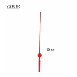 Wskazówka sekundnika 85mm czerwona/YS101 - Akcesoria do zegarków - miniaturka - grafika 1