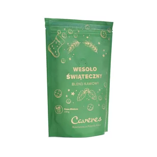 Caveres Wesoło Świąteczny Blend Kawowy - Kawa mielona 250g - Kawa - miniaturka - grafika 1