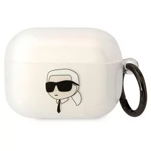 Karl Lagerfeld KLAPHNIKTCT AirPods Pro cover transparent Karl`s Head - Akcesoria do słuchawek - miniaturka - grafika 1