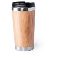 Kubki - Kubek podróżny 450 ml UPOMINKARNIA Brązowy - miniaturka - grafika 1