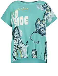 Samoon Damska koszulka 271036-26113, wzór Atmosphere 52, Atmosphere Wzorzysty, 52 - Koszulki i topy damskie - miniaturka - grafika 1