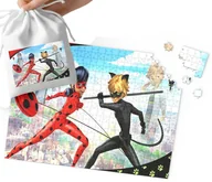 Puzzle - PUZZLE - BIEDRONKA WZORY Z BAJEK I GIER PREZENT DLA DZIECI 110EL + WORECZEK - miniaturka - grafika 1