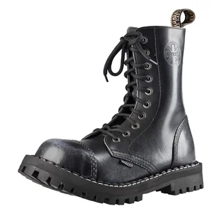 glany STEEL - JEANS / BLACK (10 dziurek)-46 - Botki męskie - miniaturka - grafika 1