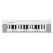Instrumenty klawiszowe - ‌Yamaha NP-15 WH - portable piano ♦ 30 DNI NA ZWROT ♦ GWARANCJA DOOR-TO-DOOR ♦ SZYBKA WYSYŁKA - miniaturka - grafika 1