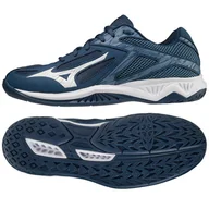 Siatkówka - Buty do siatkówki Mizuno Lightning Star Z6 Jr V1GD210321 niebieskie niebieskie - miniaturka - grafika 1