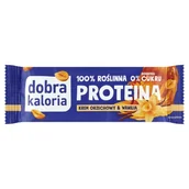Batoniki - Dobra Kaloria Baton Proteina Krem Orzechowy & Wanilia 45g - - miniaturka - grafika 1