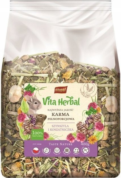 Vitapol Karma podstawowa Vita Herbal dla szynszyla 400g ZVP-4316