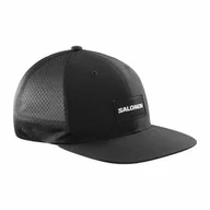 Czapki i chusty sportowe damskie - Czapka Trucker Deep Black - miniaturka - grafika 1