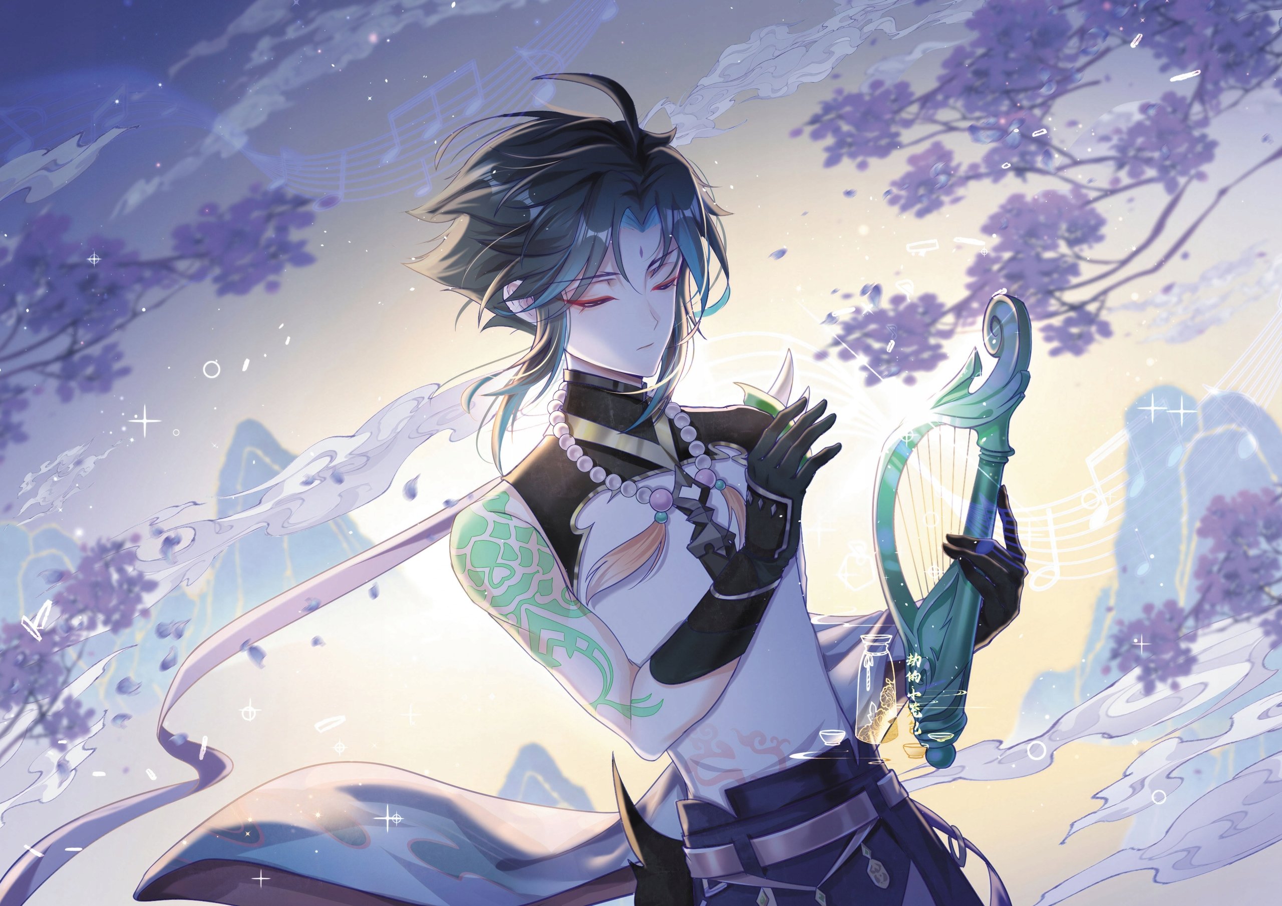 Plakat A1 Genshin Impact Xiao