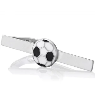 Spinka do krawata Piłka nożna X2 T80 - Spinki do mankietów i krawatów - miniaturka - grafika 1
