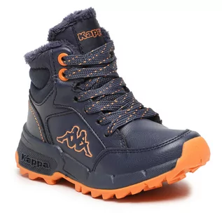 Buty dla chłopców - Kozaki Kappa 260904K Navy/Orange 6744 - grafika 1