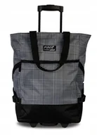 Torby i wózki na zakupy - Wózek Na Zakupy Szary W Kratkę 36 Litrów / Punta - miniaturka - grafika 1