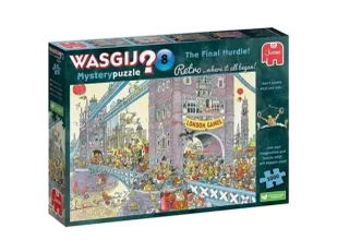 Puzzle 1000 Wasgij Mystery Ostatni bieg - TM Toys - Puzzle - miniaturka - grafika 1