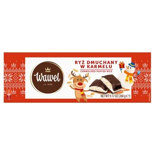 Czekolada duża Ryż dmuchany w karmelu 260g - Czekolada - miniaturka - grafika 1