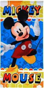 Ręcznik kąpielowy plażowy MYSZKA MICKEY MIKI - Okrycia kąpielowe dla dzieci - miniaturka - grafika 1