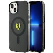 Etui i futerały do telefonów - Ferrari FEHMP14MURKK iPhone 14 Plus 6,7" czarny/black hardcase Translucent Magsafe - miniaturka - grafika 1