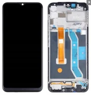 Części serwisowe do telefonów - Nowy Oryginalny Wyświetlacz Realme C11 Rmx2185 Z Ramką - miniaturka - grafika 1