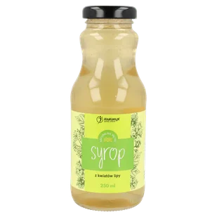 Syrop z kwiatów lipy 250ml - Syropy i koncentraty owocowe - miniaturka - grafika 1