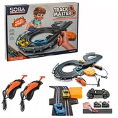 Zabawki konstrukcyjne - TOR WYŚCIGOWY Samochodowy  Pilot 2 Auta kontroler - miniaturka - grafika 1