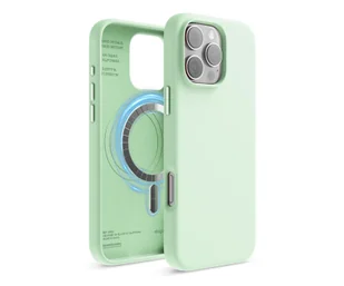Elago Magnetic Silicone do iPhone 16 Pro Max Soft Mint - Etui i futerały do telefonów - miniaturka - grafika 1