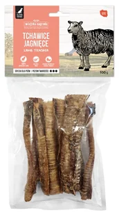 WIEJSKA ZAGRODA Tchawica Jagnięca 100g - Przysmaki dla psów - miniaturka - grafika 1
