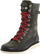 Kozaki damskie - Timberland BRATTLE TALL 18655 damskie kozaki, czarny - Czarny Black W Grey - 38.5 EU - miniaturka - grafika 1